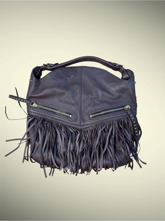 orYANY Handbags - New OrYany Bristol Hobo Fringed 100% Genuine Leather Bag in Dark Brown